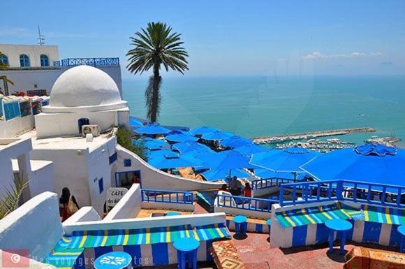فيلا The Blue And White Perle سيدي بو سعيد المظهر الخارجي الصورة