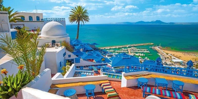 فيلا The Blue And White Perle سيدي بو سعيد المظهر الخارجي الصورة